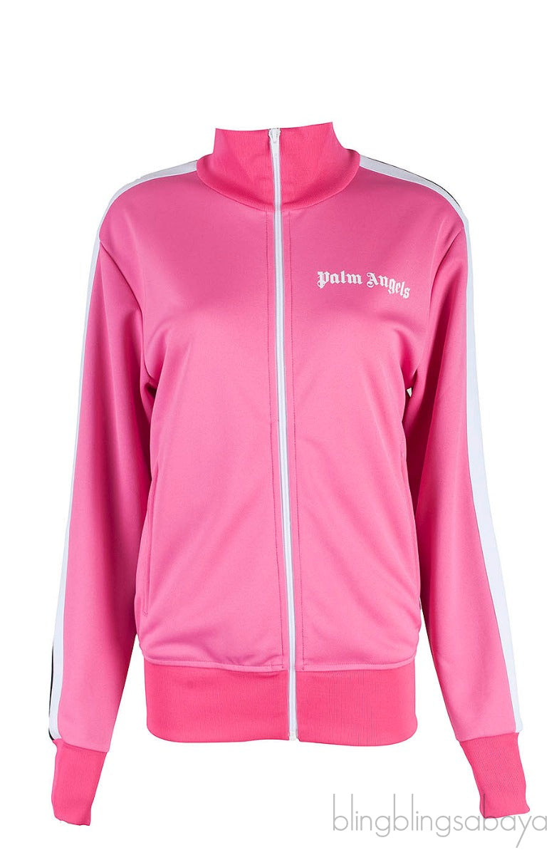 Pink Jersey Track jacket