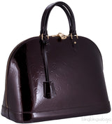 Alma MM Monogram Vernis Amarante
