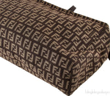 Brown Zucca Canvas Handbag