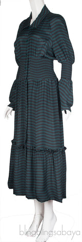 Stripes Midi Dress