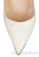 Off-white Patent Pigalle Pump