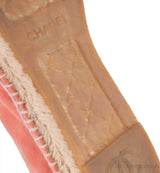 Coral Suede CC Cap Toe Espadrille