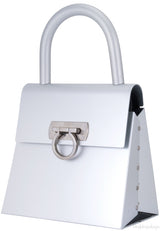 Silver Metal Vintage Mini Bag