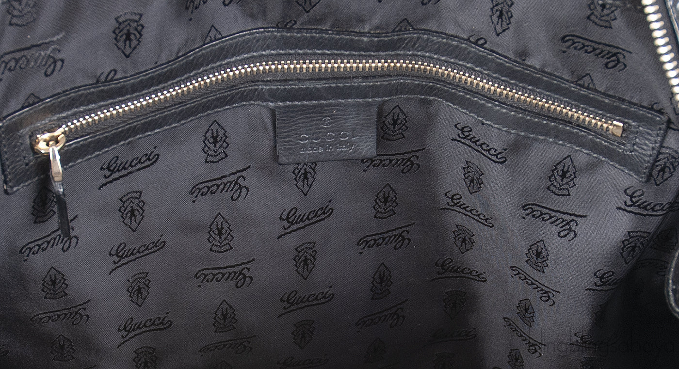 Hysteria Black Patent Leather Tote