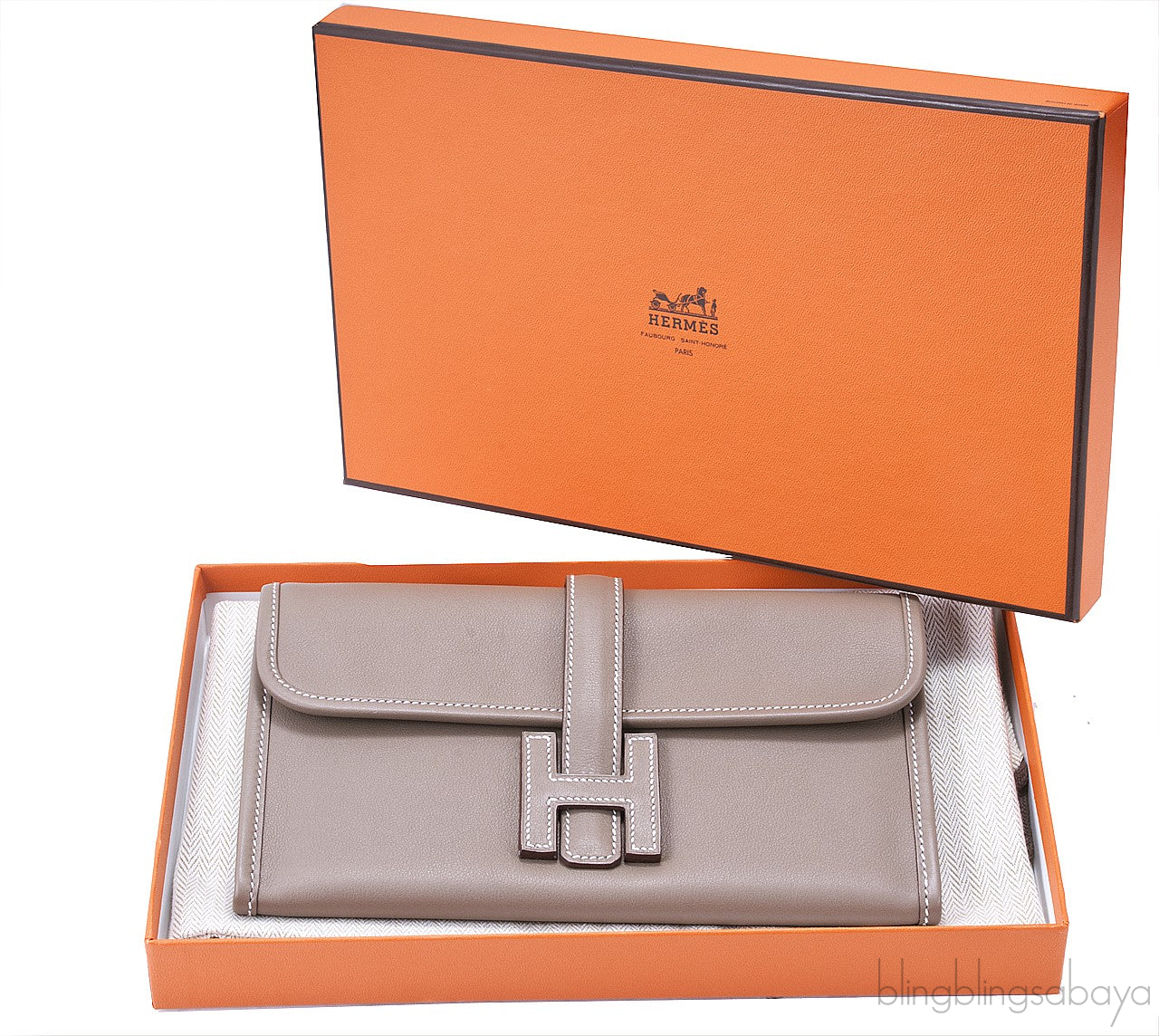 Jige Etoupe Clutch Wallet