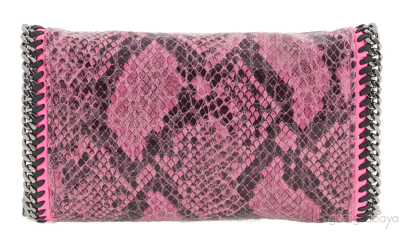 Falabella Python Effect Crossbody Bag
