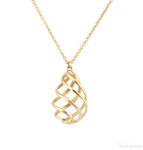 Spiral Pendant Necklace