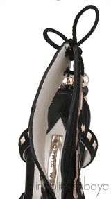 Cut-out Suede Leather Sandals