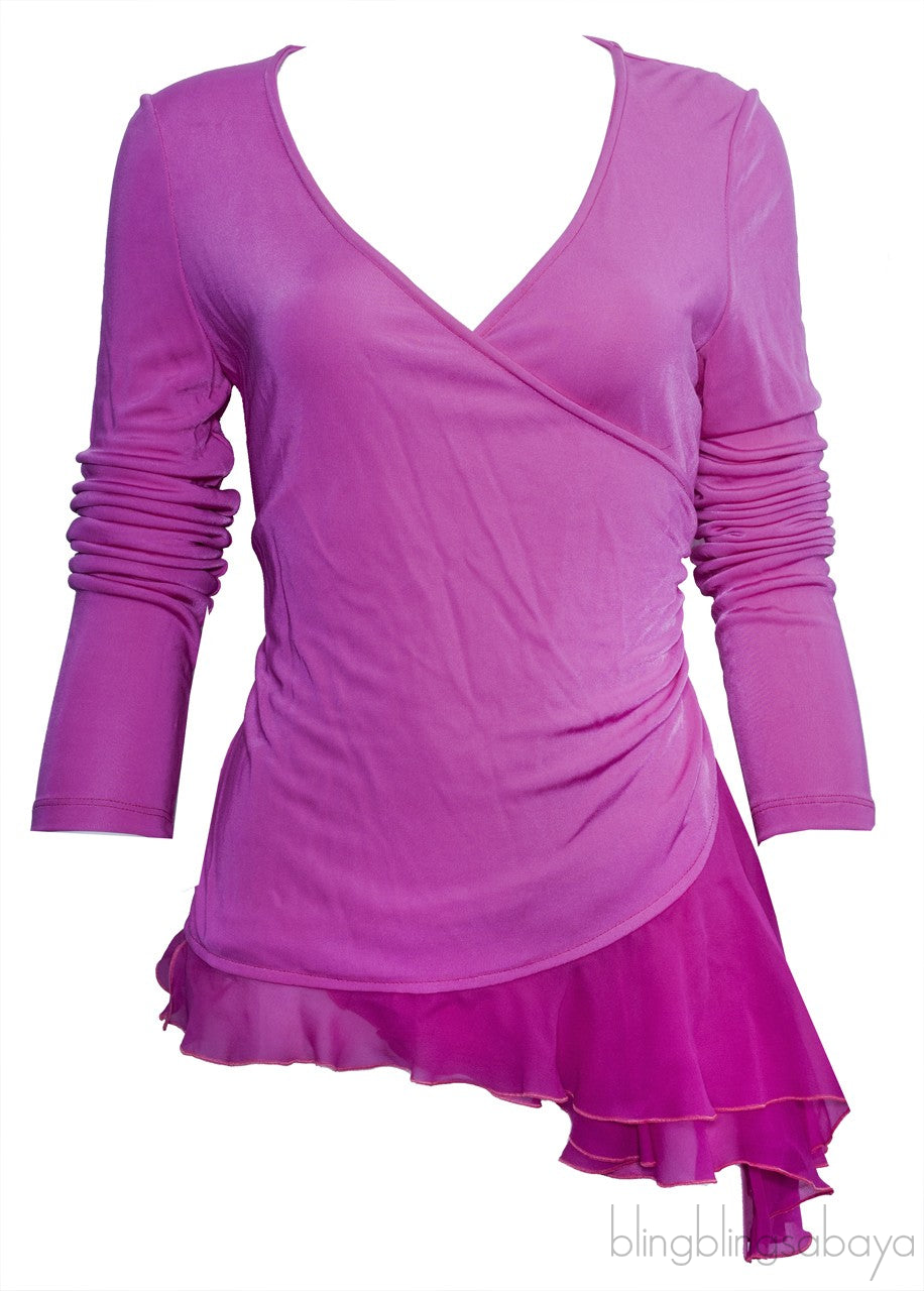 Pink Long Sleeve Top