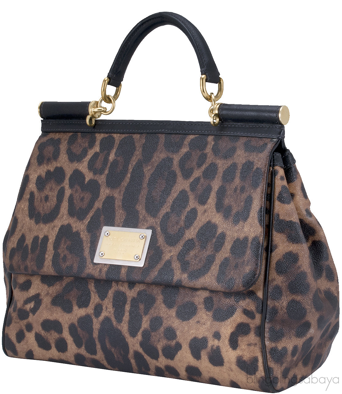 Miss Sicily Leopard Shoulder Bag