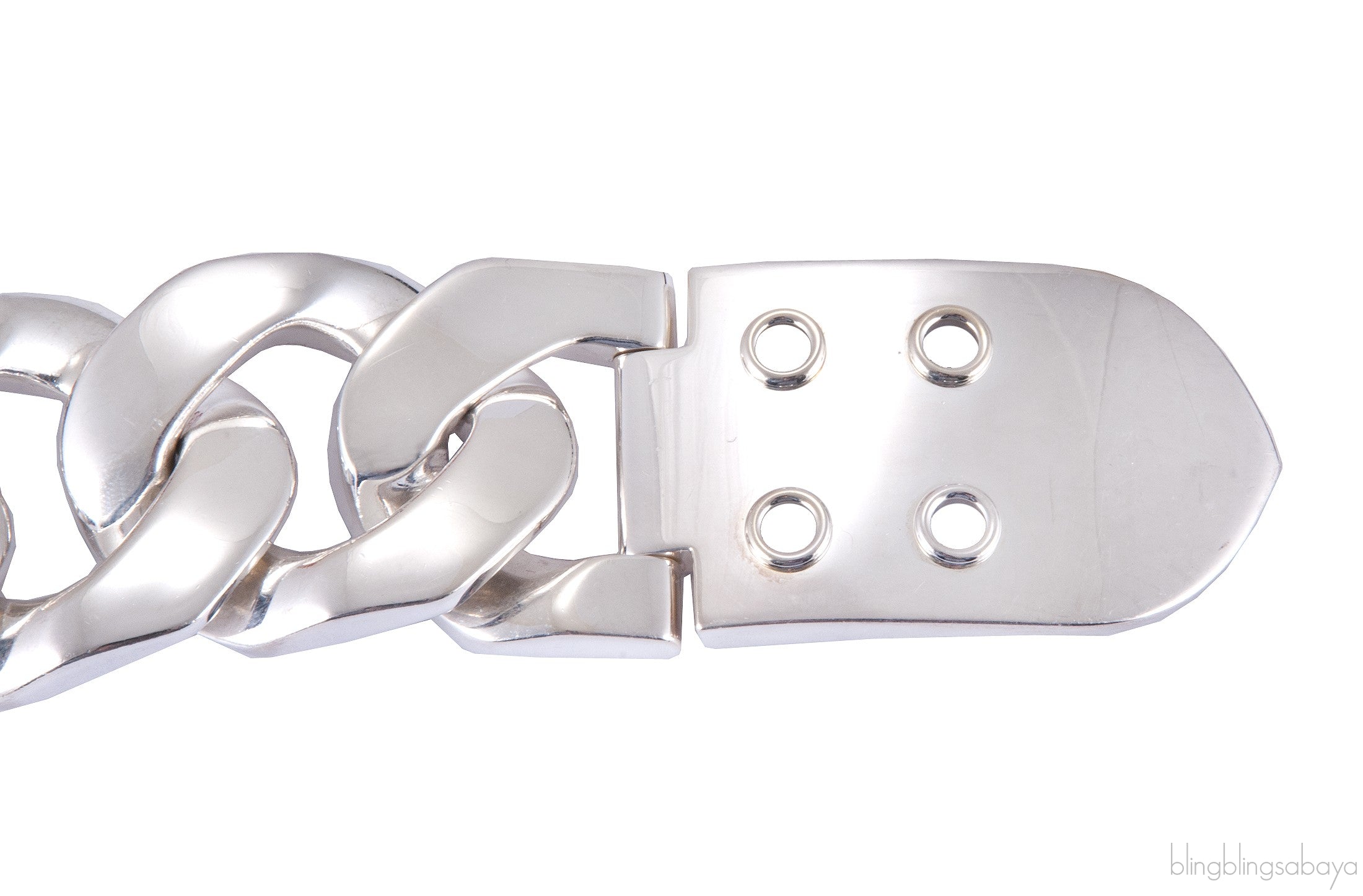 Boucle Sellier Silver Chain Bracelet