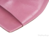 Pink Stretch Leather Sandals