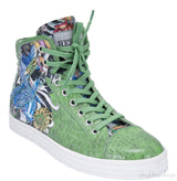 Mock Croc Tattoo Sneakers