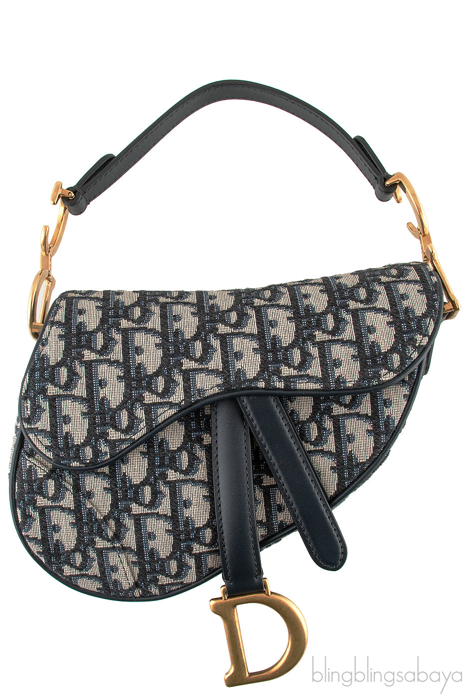 Oblique Saddle Mini Bag & Strap