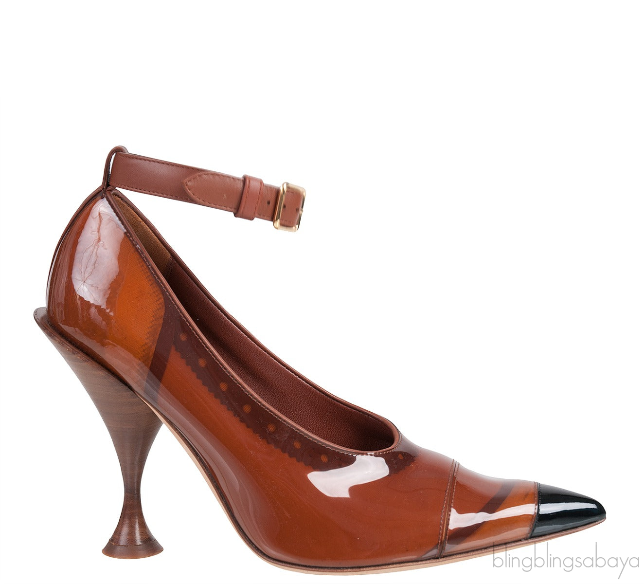 Evan 105 mm Patent Leather Pumps