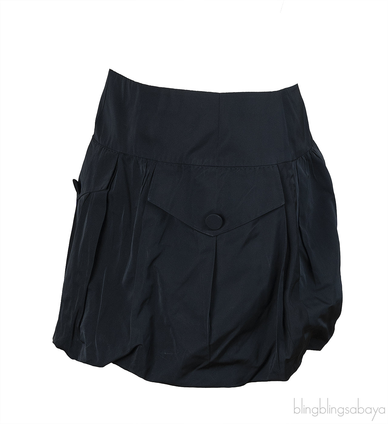Louis Vuitton Grey Balloon Mini Skirt