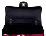 Red Sequins Mademoiselle Flap Bag