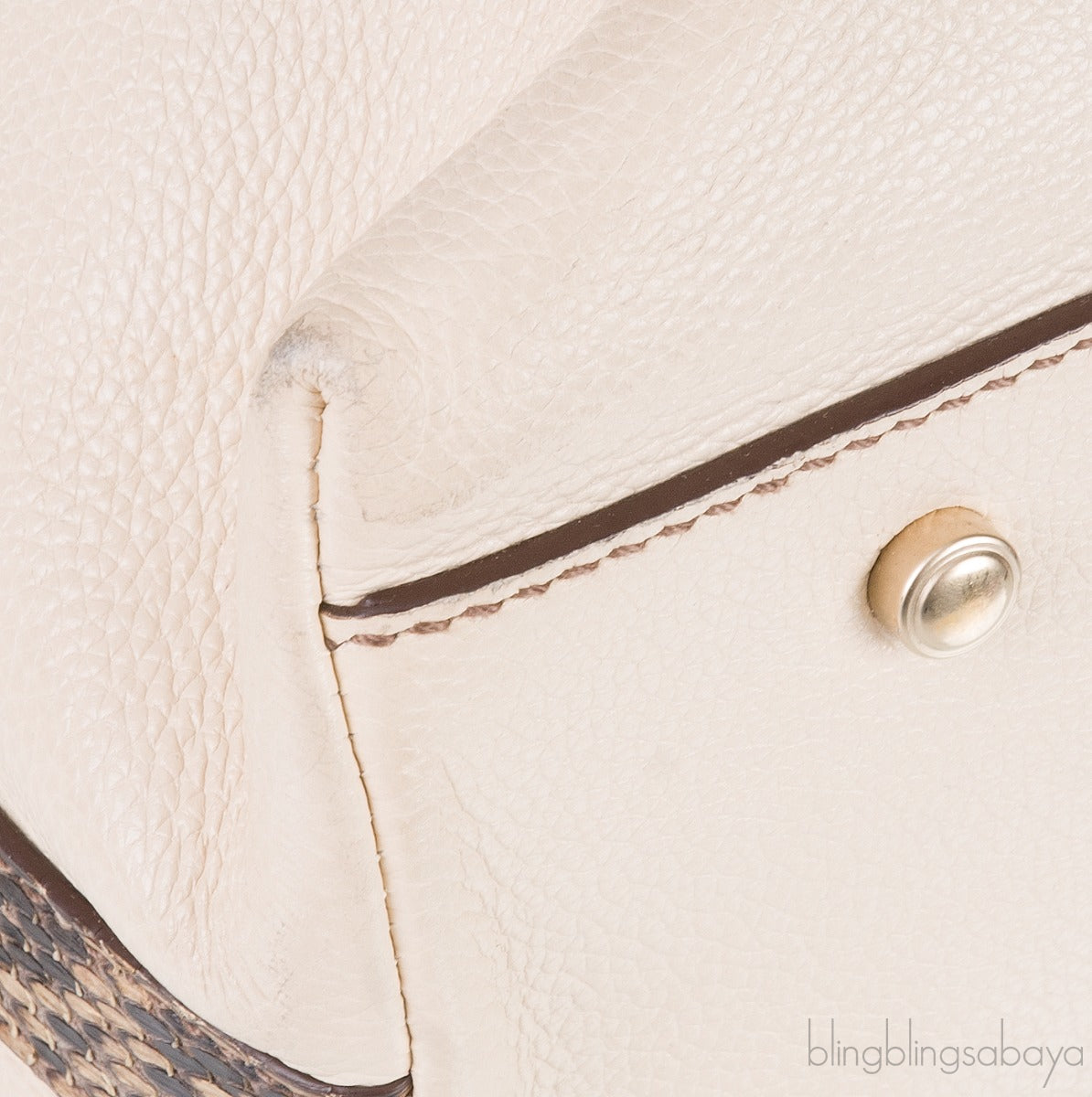 Python Trimmed Marcello De Cartier Bag