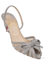 Suede Mesh Embellished Araborda 70 Slingback Sandals