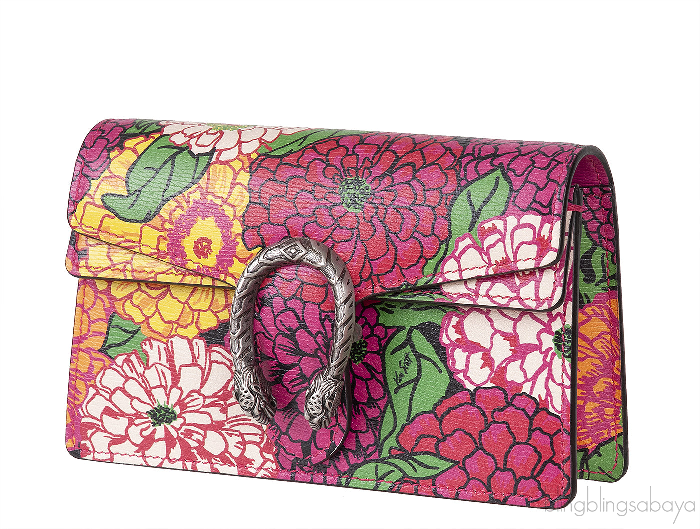 X KEN SCOTT Pomponica Print Dionysus Shoulder Mini Bag