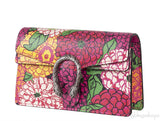 X KEN SCOTT Pomponica Print Dionysus Shoulder Mini Bag