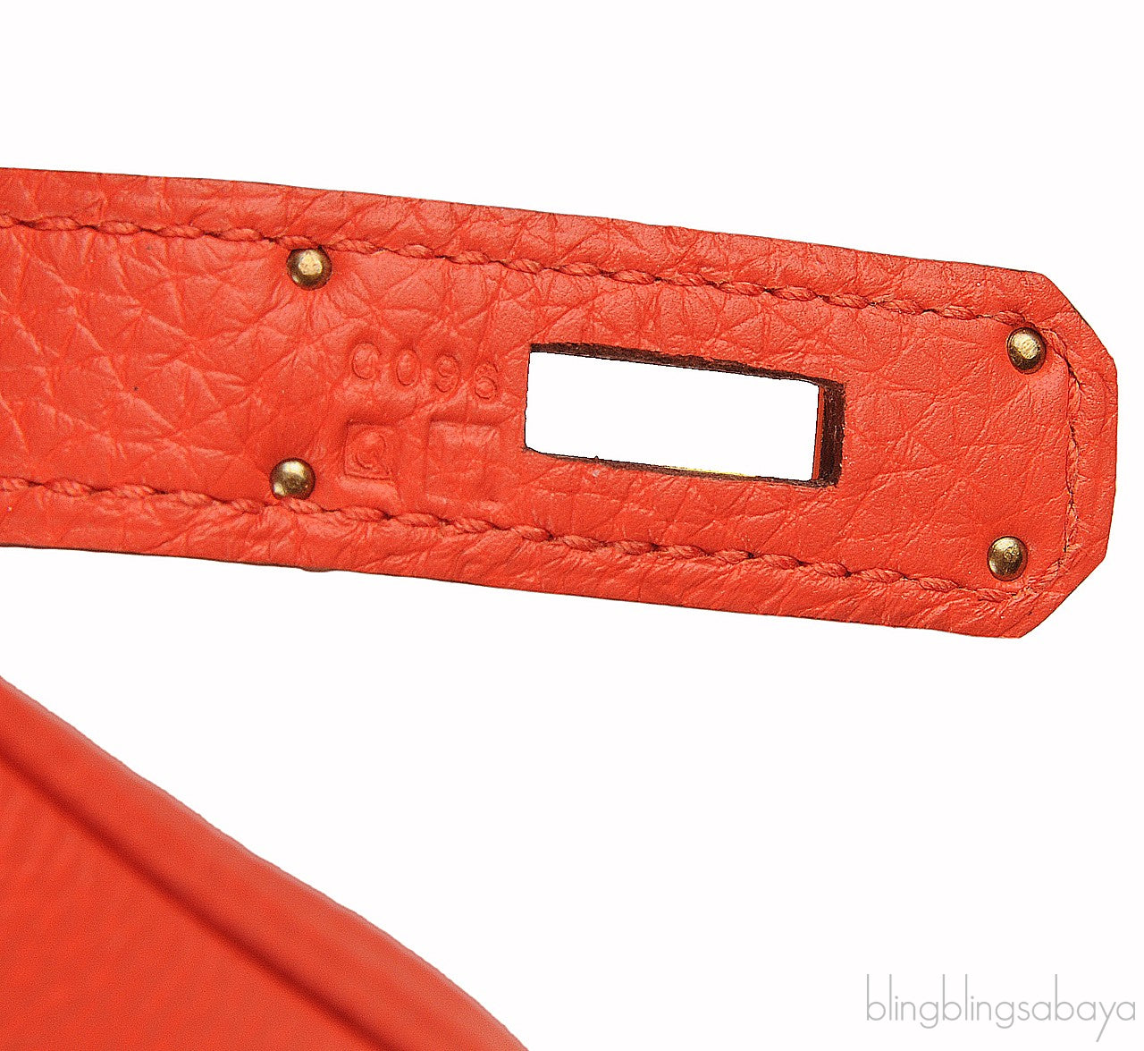 Birkin 35 Capucine Togo GHW