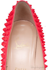 Pigalle Spikes Hot Pink Pump