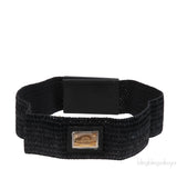 Dolce & Gabbana Black Elastic Waist Belt