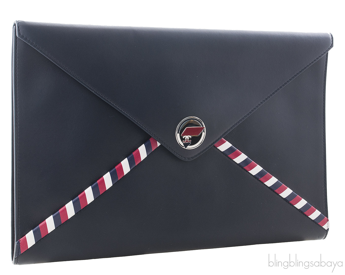 Dark Blue Envelope Pouch