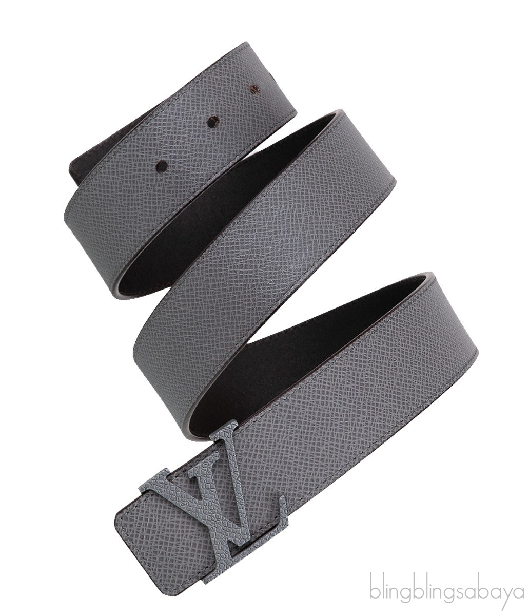 Grey Taiga 35mm LV Initiales Belt
