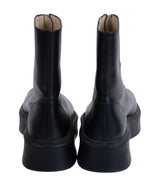 The Row Black Zipped Boots 41