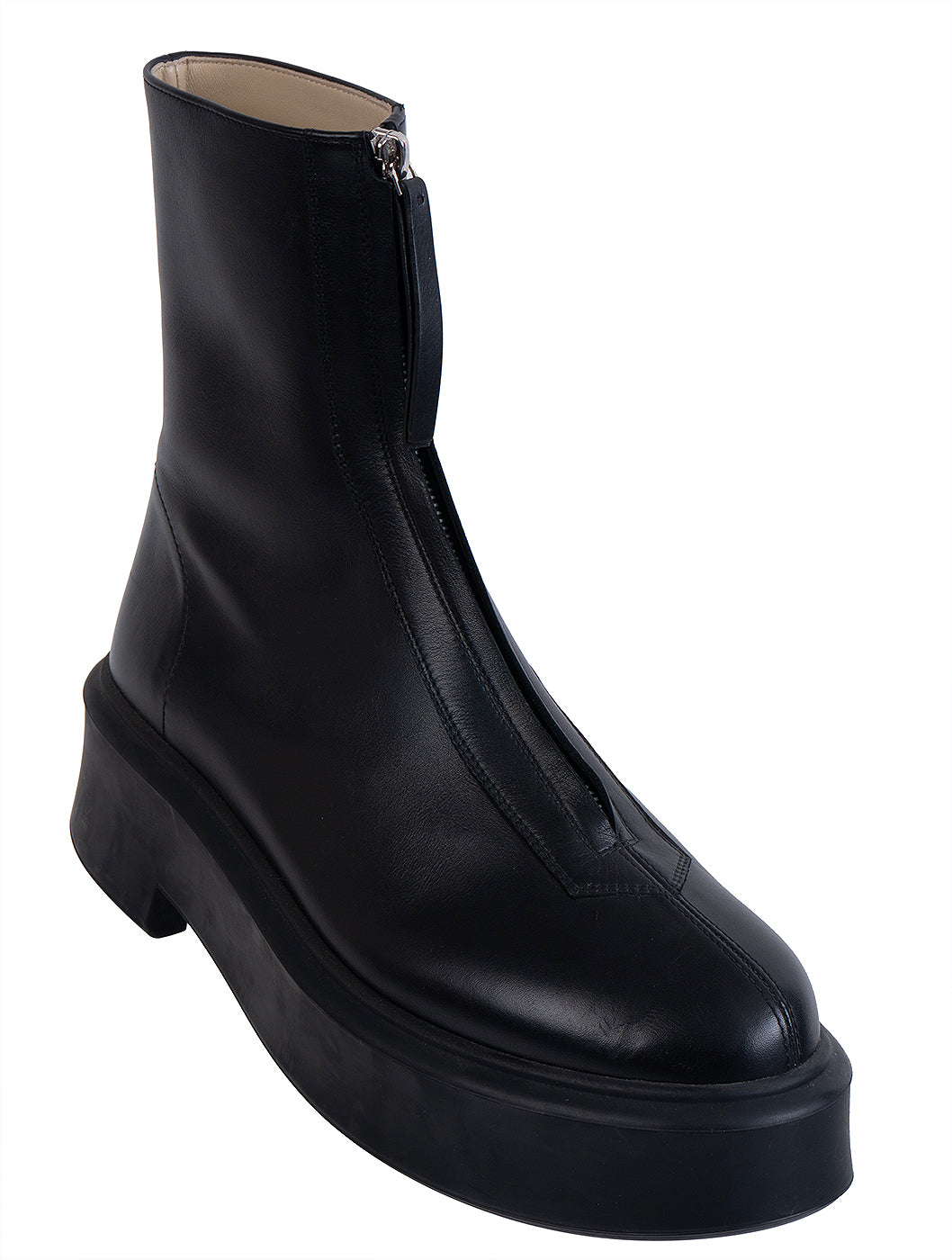 The Row Black Zipped Boots 41