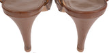 Hermes Premiere Brown Leather Sandals 37
