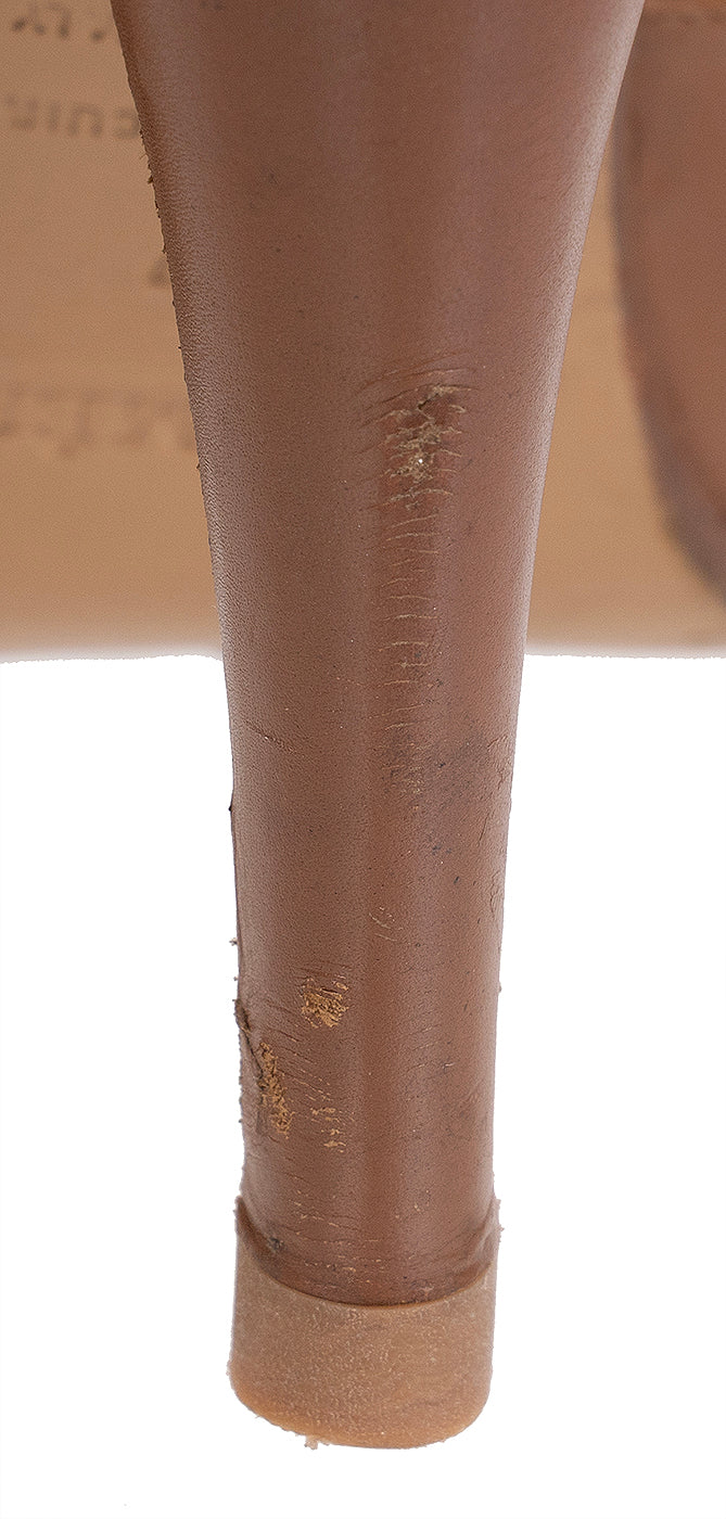Hermes Premiere Brown Leather Sandals 37