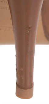Hermes Premiere Brown Leather Sandals 37