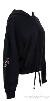 Black Hooded Jacket