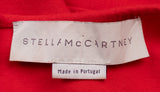 Stella McCartney Red Sleeveless Tailored Top