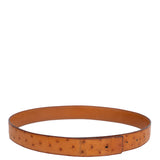 Hermes Vintage Ostrich 32 mm Leather Belt Strap