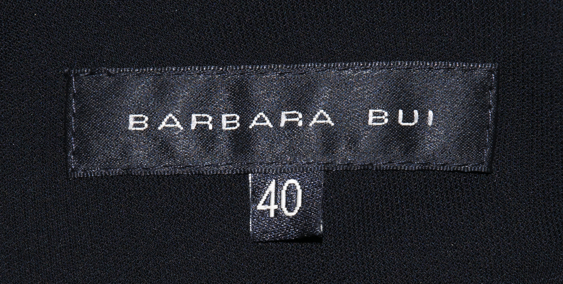 Barbara Bui Black Asymmetrical Sleeveless Mini Dress