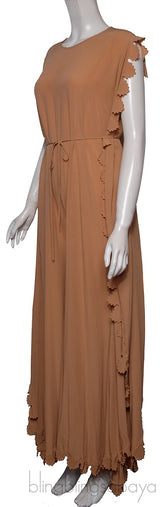 Scalloped Wide Jumpsuit