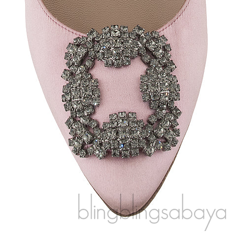 Baby Pink Satin Hangisi Pump