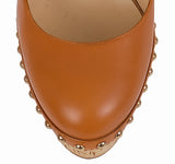 Christian Louboutin Hot Lita 140 Calf/Cork Zeppa Wedge