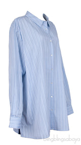 Light Blue Stripe Long Sleeve Shirt