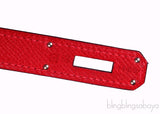 Kelly 35 Rouge Casaque Epsom