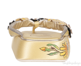 Roger Vivier Light Yellow Slide Blossom Platform Mule