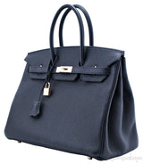 Birkin 35 Black Togo