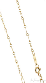 Heart Yellow Gold Key Pendant Necklace