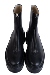 The Row Black Zipped Boots 41