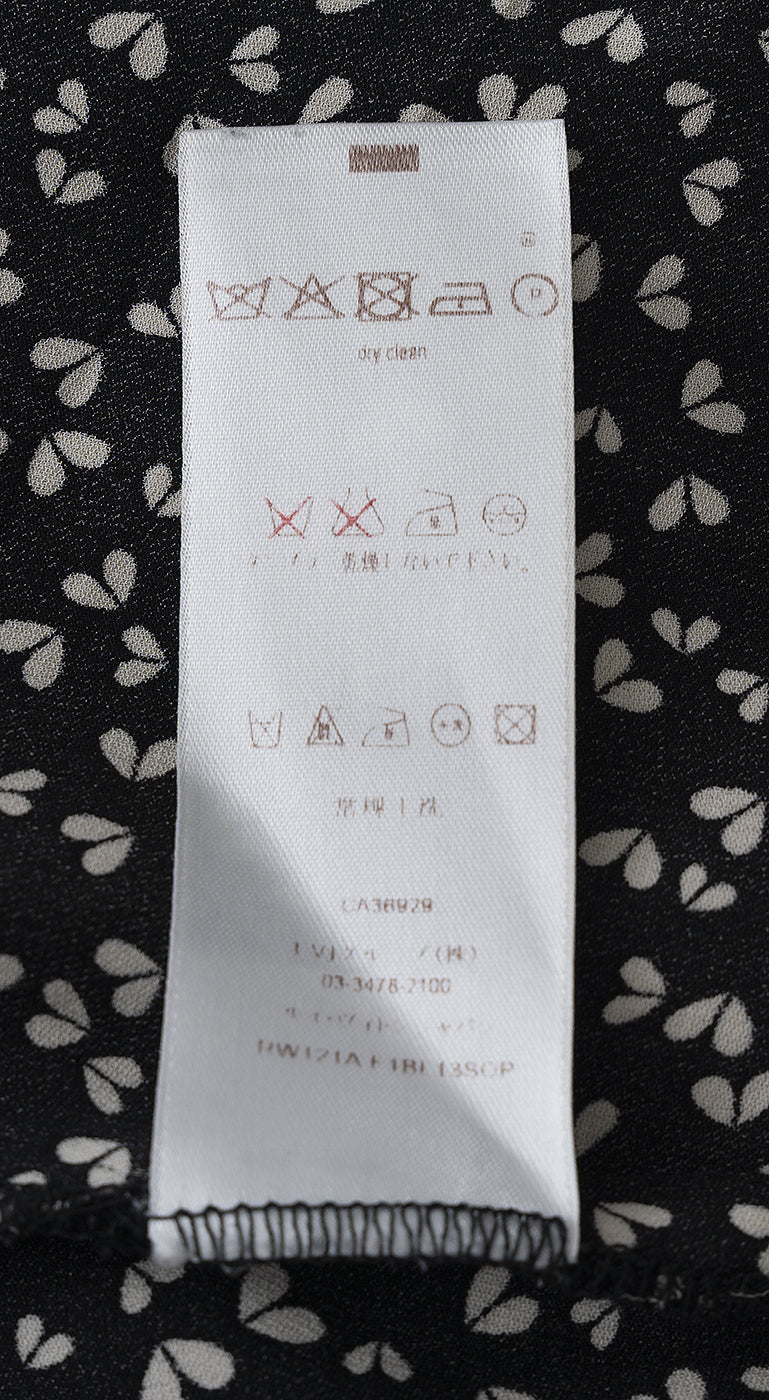 Louis Vuitton Black Printed Blouse & Shorts