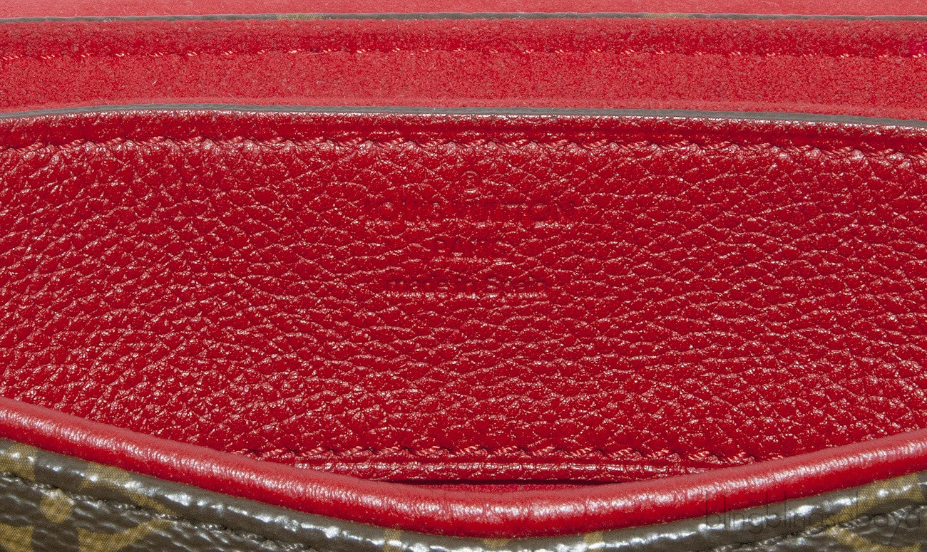 Red Pallas Chain Monogram Bag